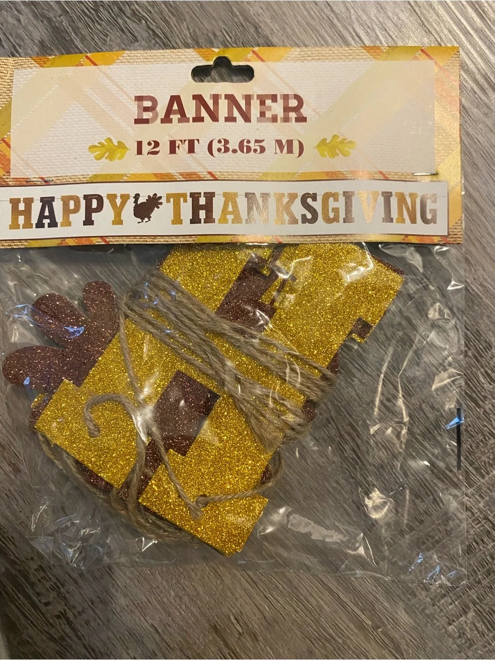 Thanksgiving Leaves Tablecloth & Banner Bundle